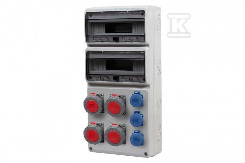 Rozdzielnica LEGATO 32M - gniazda 4x32A - 75102.2